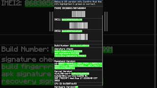 check version info.   #cit #androidsecrets #androidsecrettricks