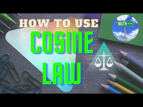 How to Use Cosine Law!