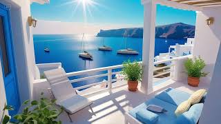 Summer Serenity in Mykonos: Relaxing Jazz for Focus and Peaceful Vibes