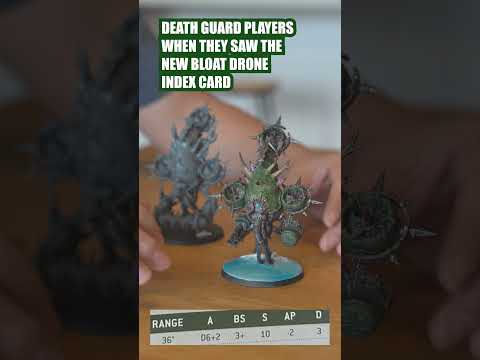 Bloat Drone with Heavy Blight Launcher is the new KING of Death Guard