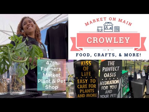 47th Farmers Market | Plant & Pet Shop Setup Vlog