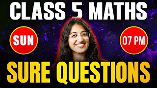 Class 5 Maths Christmas Exam | Sure Questions | A Grade ഉറപ്പ് | Exam Winner