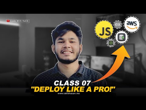 class 7: Deploying a Server: Step by Step | Complete Backend Series 1.0 | Code with Rakib | Bangla
