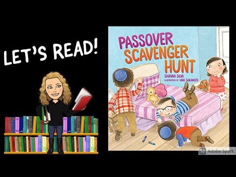 PASSOVER SCAVENGER HUNT by Shanna Silva | Kids Books Read Aloud | Passover