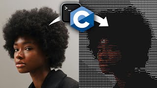 I made an ASCII art generator in C