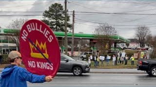 'ICE Out For Good' protest in Belmont