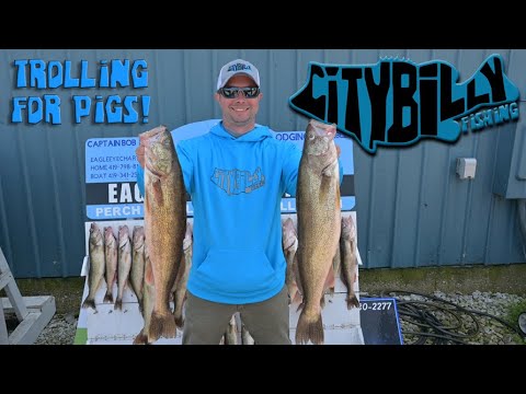 Trolling For Pigs - Lake Erie Walleye Fishing Spring 2023 [4K]