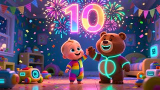 Counting Day with Baby 🔢🌞🍼 | Kids Fantasy Song | Learn Numbers and Happy Routines