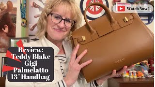 Unboxing & Review: Teddy Blake Gigi Palmelatto 13" Handbag