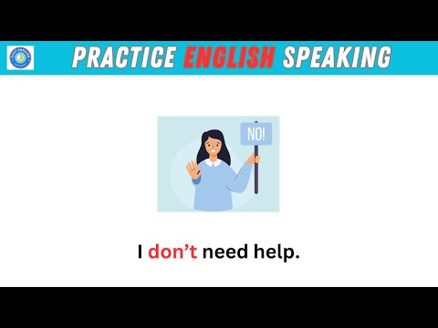 Practice English Speaking for beginners-don't and doesn't
