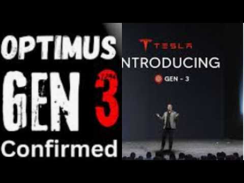Tesla Unveils Optimus Gen 3 | Humanoid Robots, AI Arms Race & Dark Factories