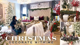 ✨CHRISTMAS 2025 DECORATE WITH ME✨ Christmas Room Decorating Ideas | Quince