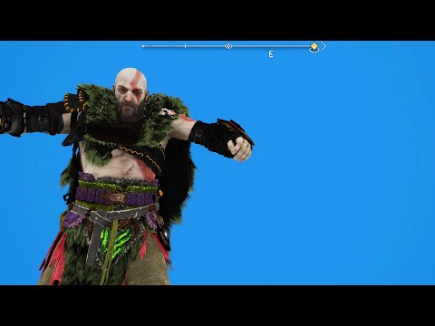 Kratos finds a hidden world underground