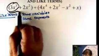 BegAlg 15 Exponent Basics  Adding and Subtracting Polynomials
