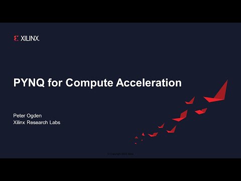 PYNQ for Compute Acceleration