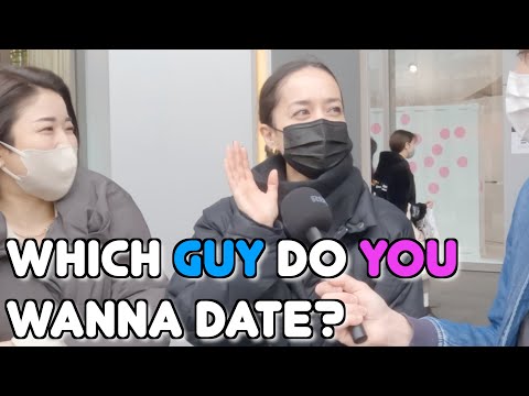 Which guy do you wanna date? Japanese or foreigners?
