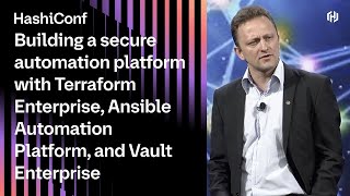 A secure automation platform: Terraform Enterprise, Ansible Automation Platform, & Vault Enterprise