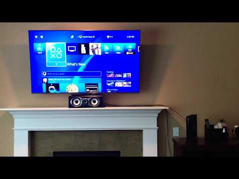 PS4 Pro 4K TV HDR Settings - Samsung MU8000 Series