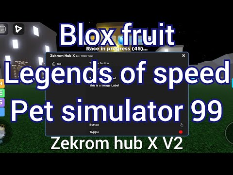 NEW SCRIPT BLOX FRUIT PSX LEGENDS OF SPEED ZEKROM X V2! | Powered by TMR X and ahmad #TMRX #exploit