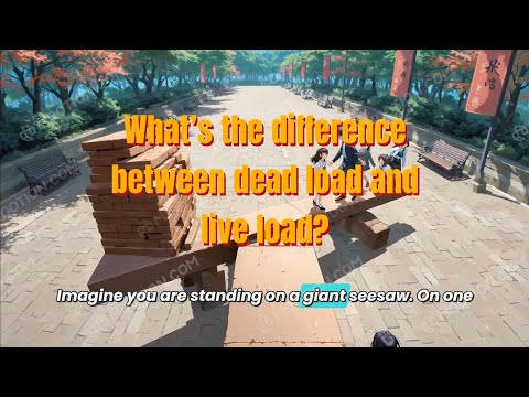 What’s the difference between dead load and live load? #structuraldesign #engineering #building