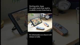 Nintendo Switch 2 #shorts #techinindia