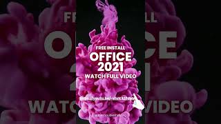How to Download and install office 2021 #activateoffice #tutorial #installmicrosoftoffice #windows