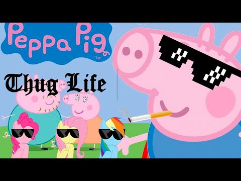 Georges le gros thug (Peppa pig YTP)