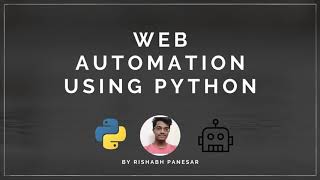 Web Automation Using Python for Beginners | #WebAutomation #PythonTutorials