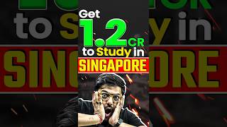 Get 1.2 Cr to Study in Singapore 😱🤩 #foreignstudy #studyabroad #education #singapore #abroad