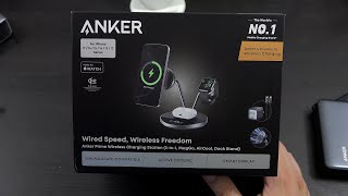 Anker Prime Wireless Charging Station (3-in-1, MagGo, AirCool, Dock Stand)