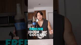 Freezer Door Cocktail #cocktails #bartender #bartending #mixology #barchemistry
