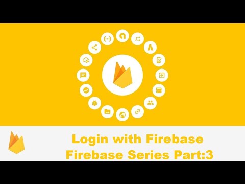 login with firebase | part 3 | Android tutorials | Java