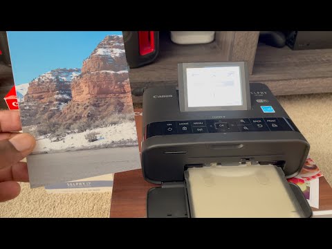 Canon Selphy CP1300 Wireless WIFI Apple AirPrint Printer | Scrapbooking