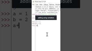 Learn Python in 60 Seconds: Short and Sweet Tutorial #pythonprogramming #shorttutorials