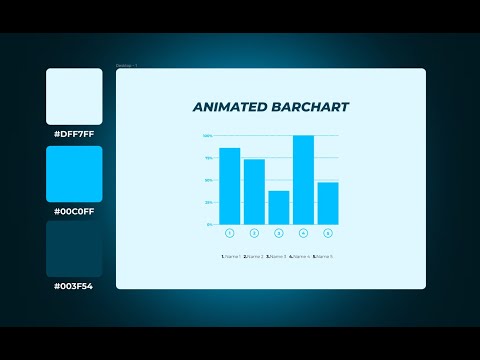 How To Create An Animated Bar Chart Without A Library In HTML, TailwindCSS and SvelteKit or React.