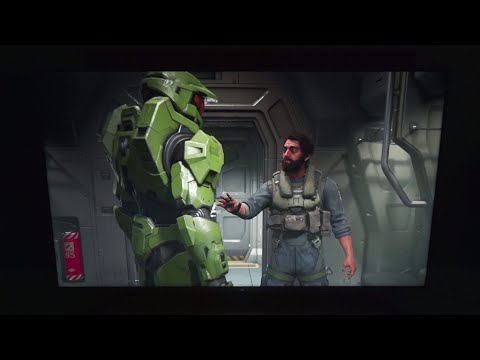 Sony X950H Xbox Series X Halo Infinite Demo| Picture Quality | #3