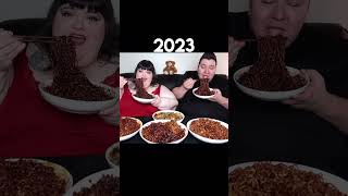 Hungry FAT CHICK & Nikocado AVOCADOO - change overi time...