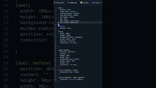 How to make toggle button in html & css
