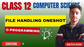 CLASS 12 COMPUTER SCIENCE FILE HANDLING (ONESHOT) #elopeeth #computerscience