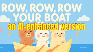 ROW ROW ROW YOUR BOAT | an AI-enhanced Nursery Rhyme