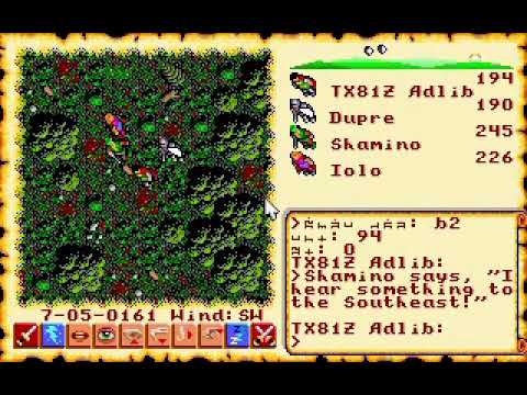 TX81Z Ultima VI Forest (Adlib Simulation)