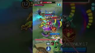 DJ ya odna xborg gameplay #mlbb #mobilelegends #shortvideo #musik #djyaodna #shorts