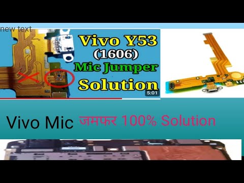 Vivo Y53 Mic jamphar 💯% solution Vivo anraid माइक जमफर PK KUMAR TECHNICAL