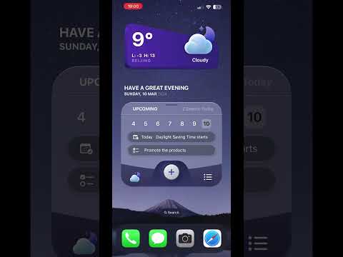 Beveled Widgy for iOS Widgy, featuring a smooth and subtle transition #ios #homescreen #widgy