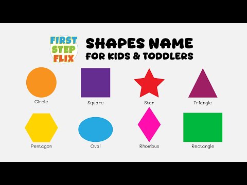 Learn Shapes | Shapes for Toddlers | Shapes for Kindergarten