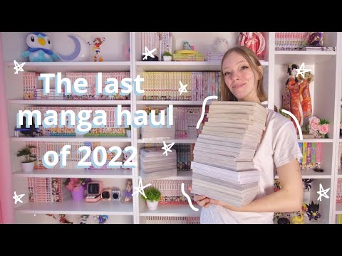 the last manga haul of 2022 // Sept - Dec manga haul