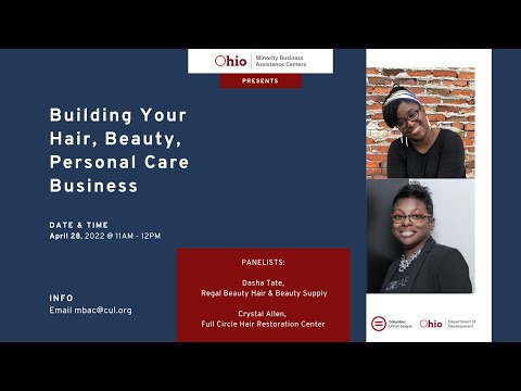 Building Your Hair, Beauty, Personal Care Business