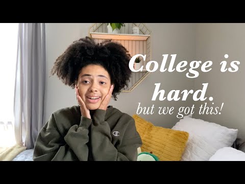 a message to struggling college students.