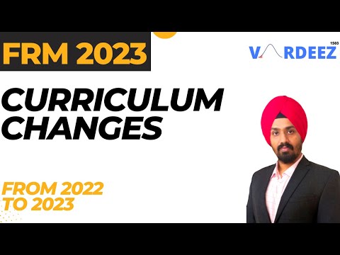 FRM Curriculum Changes 2023 | FRM Part 1 and FRM Part 2 - 2023 Syllabus Update