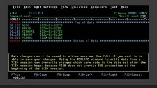 Basic mainframe commands for beginners || All About Mainframes